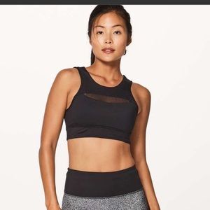 lululemon run the day bra